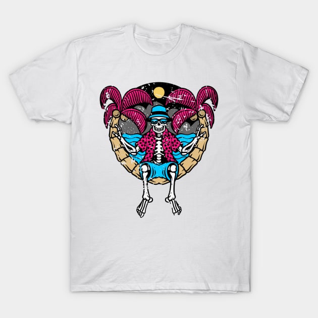 Summer skeleton T-Shirt by VesterTee